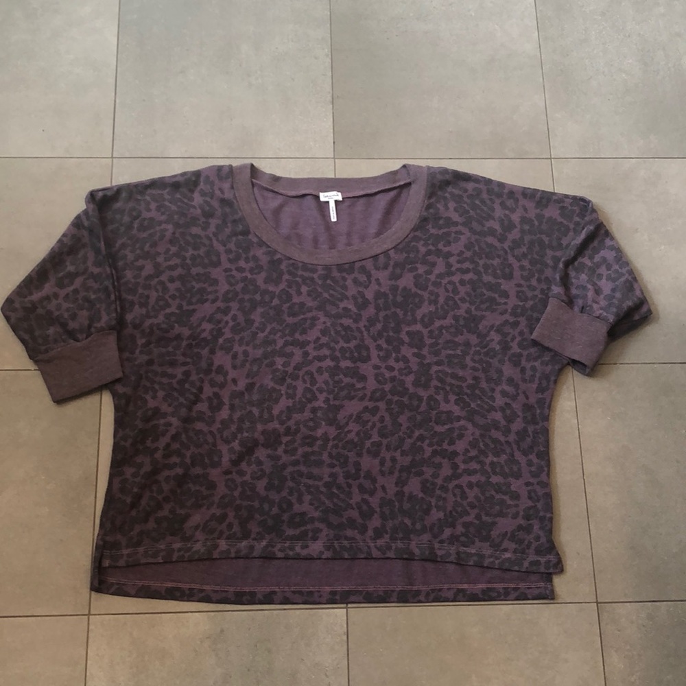 Splendid Short Sleeve Sweatshirt
